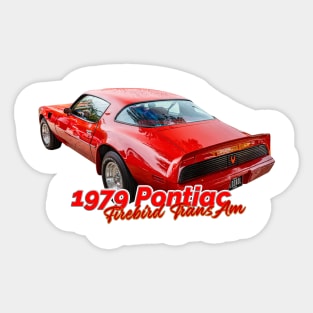 1979 Pontiac Firebird Trans Am Sticker